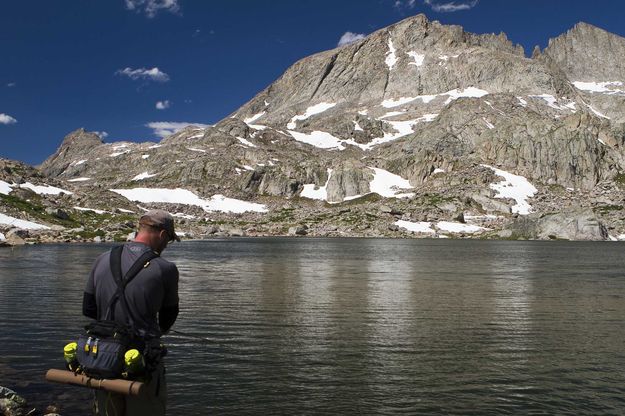 Fishing With A View. Photo by Dave Bell.