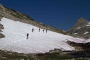 Snowfields Above The Jeans. Photo by Dave Bell.