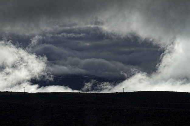 A Window Into....More Clouds!. Photo by Dave Bell.