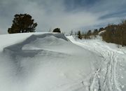 Skyline Drive Skiing. Photo by Dave Bell.