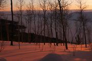 Pink Snow Over Fremont Lake. Photo by Dave Bell.