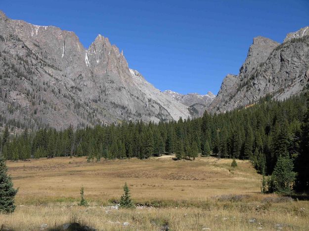 Clear Creek Canyon And Forlorn Pinnacle. Photo by Dave Bell.