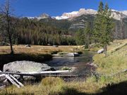 Clear Creek And Big Sheep Mountain. Photo by Dave Bell.