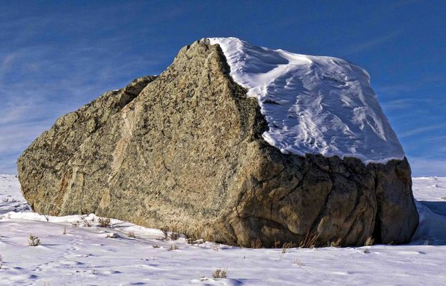 Huge Erratic. Photo by Dave Bell.