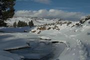 River Looking Towards Wind Rivers. Photo by Dave Bell.