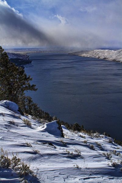 Last Snow Squall. Photo by Dave Bell.