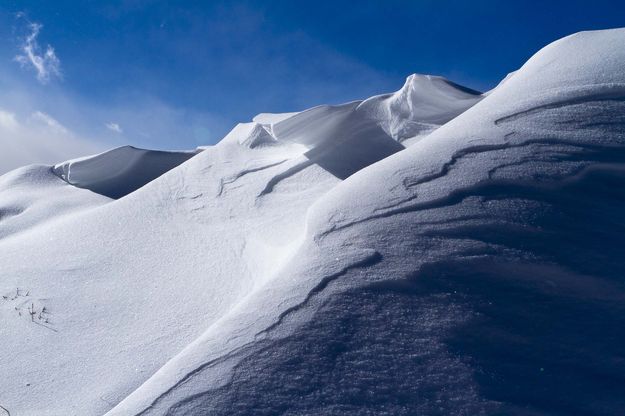 Ridgeline Drifts. Photo by Dave Bell.