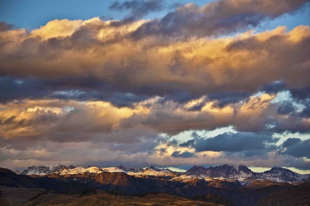 Sunset Near Soda Lake. Photo by Dave Bell.