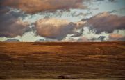 Backside Of Fremont Ridge Above Soda Lake Elk Feedground. Photo by Dave Bell.