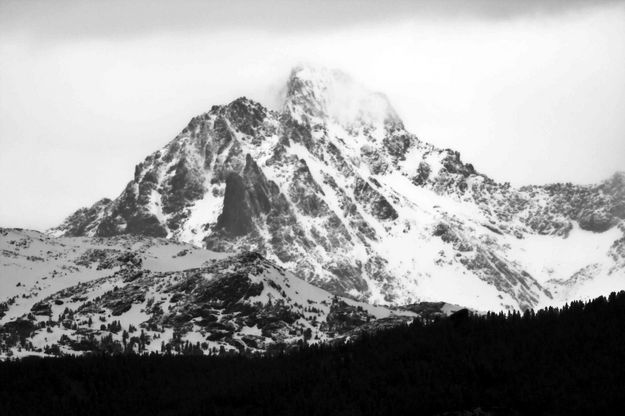 Black And White Mountain. Photo by Dave Bell.
