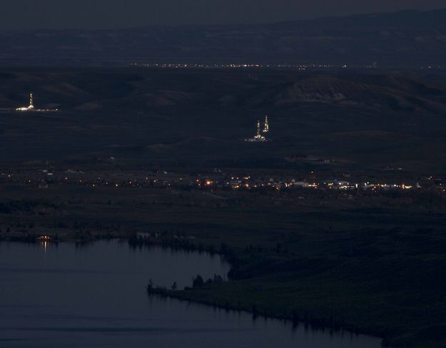 Lights Of Pinedale. Photo by Dave Bell.