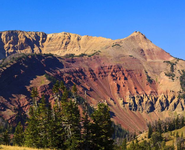 Unnamed 11,032' Peak. Photo by Dave Bell.