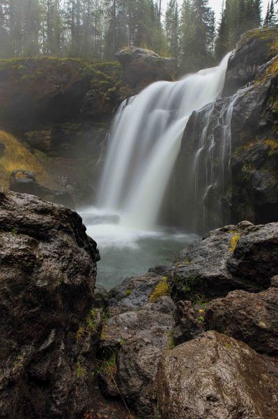 Moose Falls. Photo by Dave Bell.