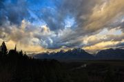 Stormy Morning In Grand Teton. Photo by Dave Bell.