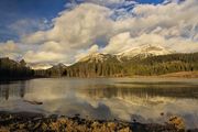 Soda Lake And Triple Peak. Photo by Dave Bell.