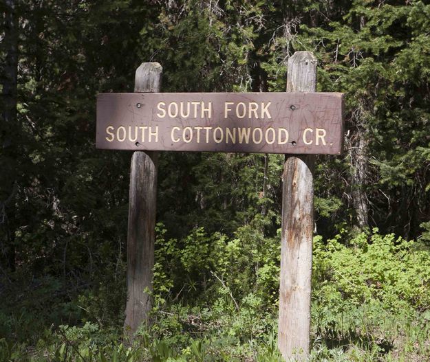 Trail Sign. Photo by Dave Bell.