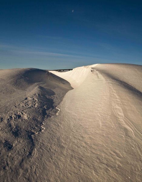 South Pass Snowdrift. Photo by Dave Bell.