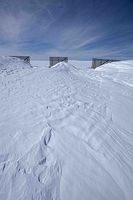 Drifted Snow Patterns. Photo by Dave Bell.