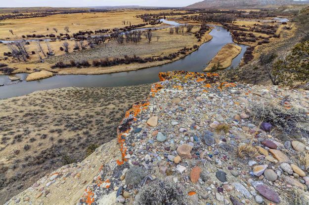 Overlooking The New Fork River. Photo by Dave Bell.