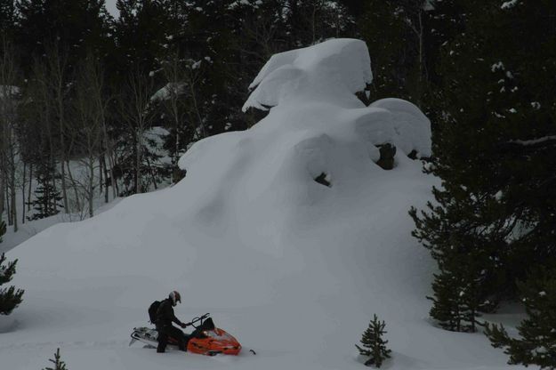 Piles Of Snow. Photo by Dave Bell.