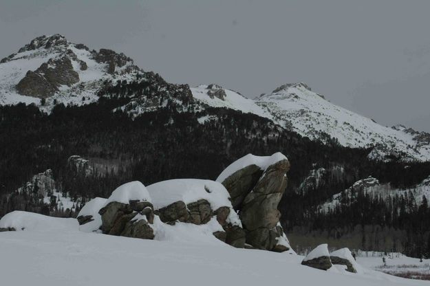 Continental Divide Peaks. Photo by Dave Bell.