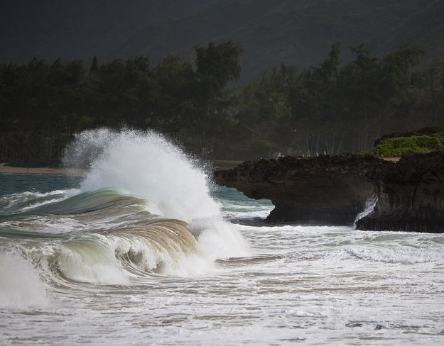 Crashing White Surf. Photo by Dave Bell.