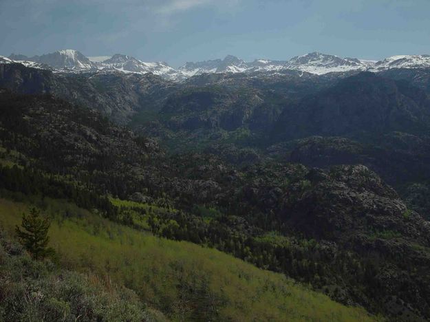 First View Of Peaks. Photo by Dave Bell.