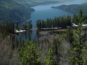 Hanging Slew Above Fremont Lake. Photo by Dave Bell.