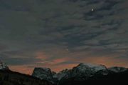 Square Top, Flat Top and Alpenglow. Photo by Dave Bell.