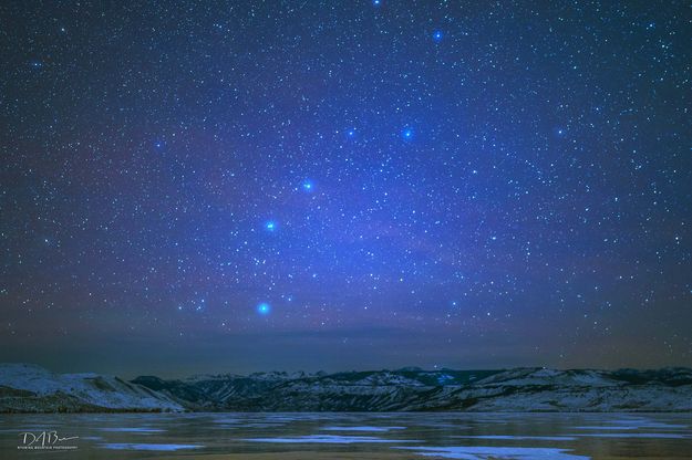 Looking North To The Big Dipper. Photo by Dave Bell.