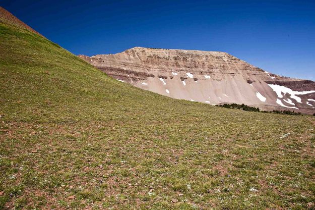 Mt. Coffin From Straight Creek Pass. Photo by Dave Bell.