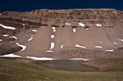 Mt. Coffin And Straight Lake. Photo by Dave Bell.