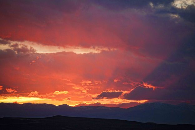 Sunset Evening Of October 20, 2012 (Happy Birthday Katie!). Photo by Dave Bell.