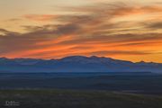 Triple Peak Sunset. Photo by Dave Bell.