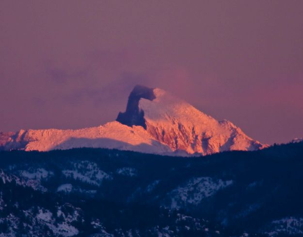 Temple Peak. Photo by Dave Bell.