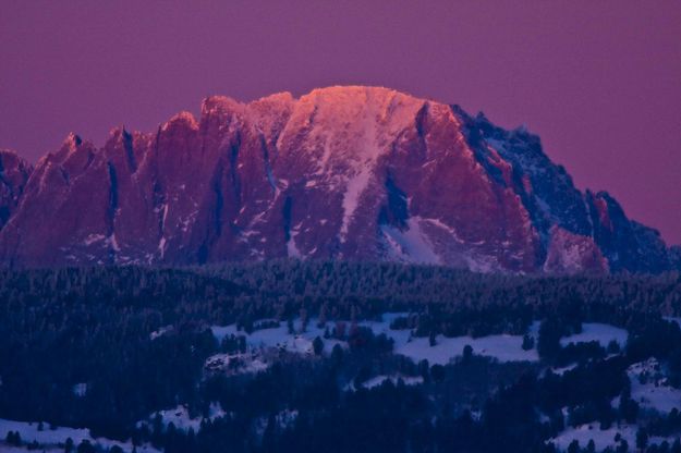 Frigid Fremont Last Light. Photo by Dave Bell.