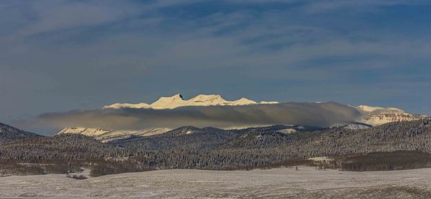 Sawtooth Morning Fog. Photo by Dave Bell.