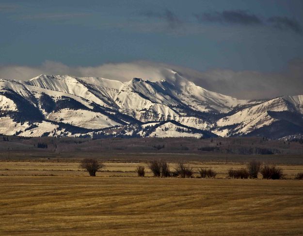 Hoback Peak Clouds. Photo by Dave Bell.