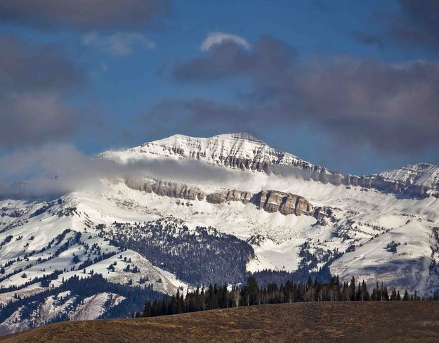 Cloudy Sawtooth. Photo by Dave Bell.