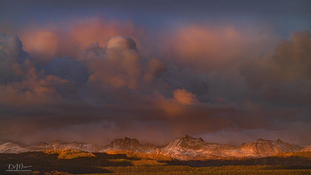 Interesting Storm Clouds. Photo by Dave Bell.