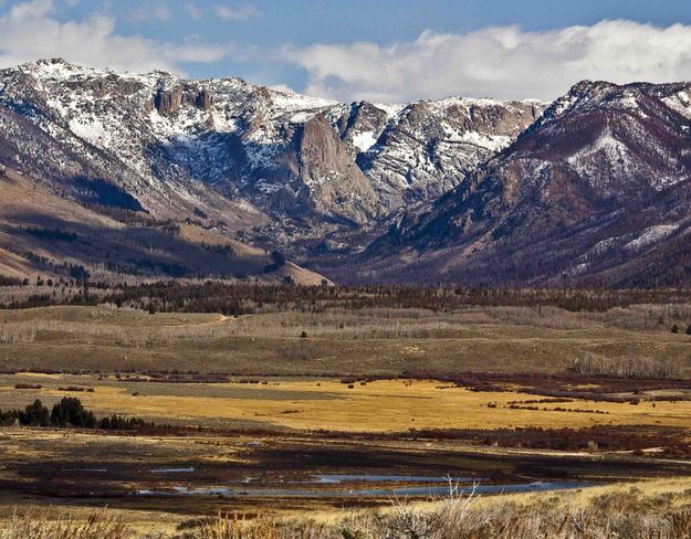 View Into New Fork Canyon. Photo by Dave Bell.