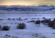 Northern Wind River Range Sunrise--HDR Image--Composite of 5 Images. Photo by Dave Bell.