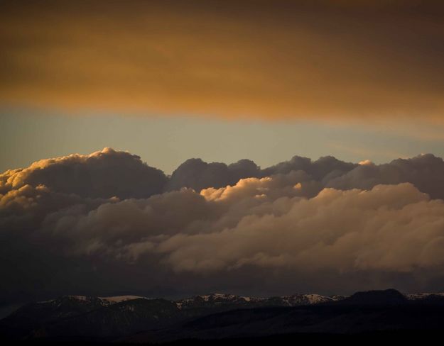 Sunset Clouds. Photo by Dave Bell.