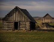 Old Binning Place Barns. Photo by Dave Bell.