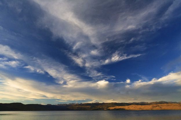 Painterly Early Evening Sky. Photo by Dave Bell.