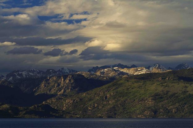 Sunlit Fremont Mountains. Photo by Dave Bell.