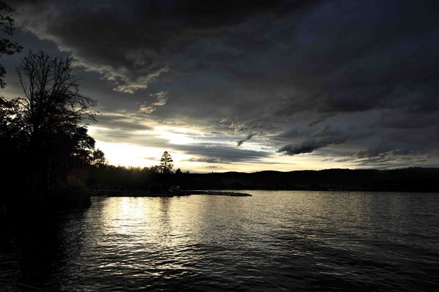 Bright Sunlit Sunset. Photo by Dave Bell.