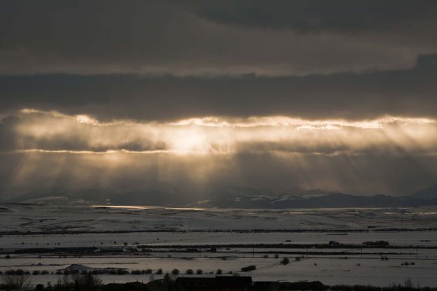 Light Shafts. Photo by Dave Bell.