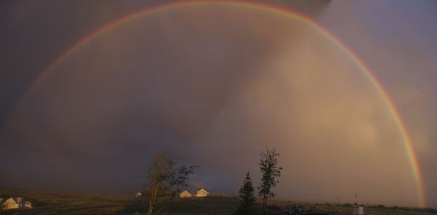 Sunset Arch Following Frontal Passage--June 28, 2005. Photo by Dave Bell.