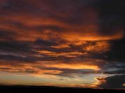 Sunset To Remember Ronald Reagan--June 5, 2004. Photo by Dave Bell.